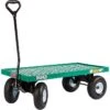 Farm Tuff Plastic Deck Wagon With Flat Free Tires 1 Farm Tuff Plastic Deck Wagon With Flat Free Tires -Gardeners Edge Sales 04842 ff