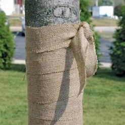 Burlap Tree Wrap, 4-inch X 300-foot Roll -Gardeners Edge Sales 04bw 3 1