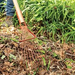 Leonard 10-Tine Forestry Rake -Gardeners Edge Sales 110f 2