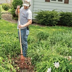 Leonard 10-Tine Forestry Rake -Gardeners Edge Sales 110f 3