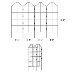 Fold-A-Frame 7 Fold-A-Frame -Gardeners Edge Sales 1253804tdge dimensions