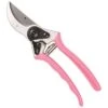 Pink Leonard Traditional Bypass Pruners 1 Inch Cutting Capacity -Gardeners Edge Sales 1286p