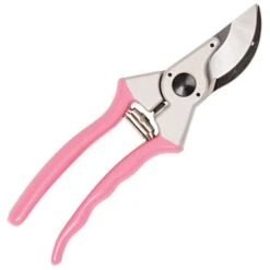 Pink Leonard Traditional Bypass Pruners 1 Inch Cutting Capacity 11 Pink Leonard Traditional Bypass Pruners 1 Inch Cutting Capacity -Gardeners Edge Sales 1286p 2