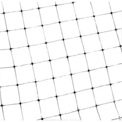 Netting For Trees And Garden, 0.75in Black Square Mesh, 14ft X 45ft