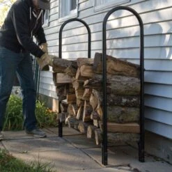 Deluxe Log Rack 4ft 13 Deluxe Log Rack 4ft -Gardeners Edge Sales 15203 4