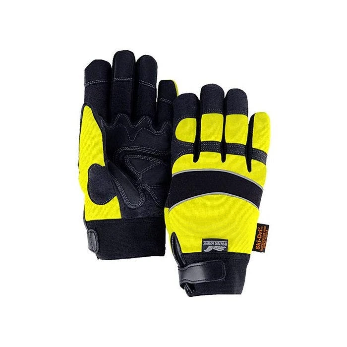 Majestic Hi-Vis High-Visibility Waterproof Gloves - 1 Pair Large 3 Majestic Hi-Vis High-Visibility Waterproof Gloves - 1 Pair Large