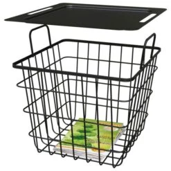 Modern Farmhouse Milk Crate Basket Bin