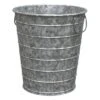 Corrugated Steel Silo Planters - 12 In. H -Gardeners Edge Sales 24583327u 1