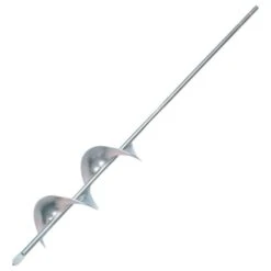 Bulb Planter Fits 3/8in And 1/2in Drills 2-3/4in Auger Drills 8in Deep