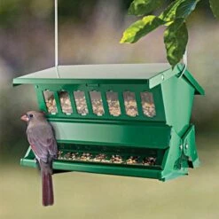 Promotional Absolute® Squirrel-Resistant Feeder Winter Green (No Box, No Pole) -Gardeners Edge Sales 26424640n live