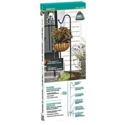 The Beast 1 Inch Tubular Steel Shepherd Hook -Gardeners Edge Sales 28209ge box