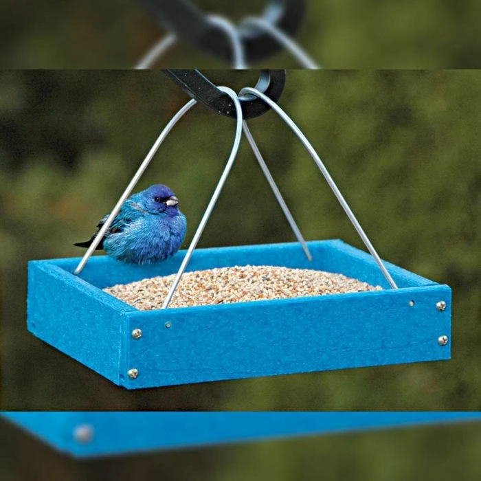 Going Green® Small Platform Feeder–Blue 4 Going Green® Small Platform Feeder–Blue - Image 2