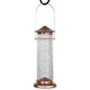 0.5 Lbs Brushed Copper Mini Sunflower Feeder -Gardeners Edge Sales 28824512w ol empty 1