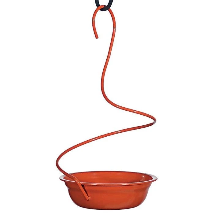 Orange Metal Jelly Feeder 3 Orange Metal Jelly Feeder