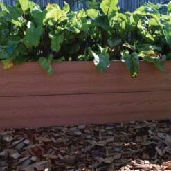 Square Composite Raised Garden Kit 4ft X 4ft X 11in 1 Inch Profile 11 Square Composite Raised Garden Kit 4ft X 4ft X 11in 1 Inch Profile -Gardeners Edge Sales 300001061 4