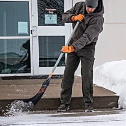 Leonard Heavyweight Corn Broom 11 Leonard Heavyweight Corn Broom -Gardeners Edge Sales 36cb live snow