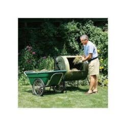 Muller's Original Smart Cart, Green 7 Cu. Ft. Tray With 20" Flat Free Spoke Wheels 9 Muller's Original Smart Cart, Green 7 Cu. Ft. Tray With 20" Flat Free Spoke Wheels -Gardeners Edge Sales 37gb ff 2