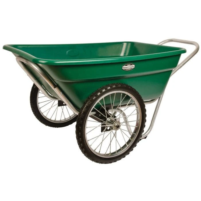 Muller's Original Smart Cart, Green 7 Cu. Ft. Tray With 20" Spoke Wheels 3 Muller's Original Smart Cart, Green 7 Cu. Ft. Tray With 20" Spoke Wheels