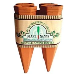 Plant Nanny Recycle A Wine Bottle Stake 4/Set