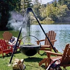 The Urban Cowboy Fire Pit & Grill By Cowboy Cauldron -Gardeners Edge Sales 42000 cnukit 6