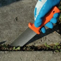 Classic Stainless Steel Soil Knife By A.M. Leonard, 6in Dual Edged Blade, Lifetime Warranty -Gardeners Edge Sales 4750 6