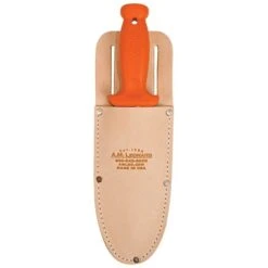 Deluxe Soil Knife And Sheath Kit By A.M. Leonard, 6in Blade, Lifetime Warranty