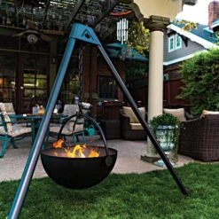 The Dude Fire Pit & Grill By Cowboy Cauldron -Gardeners Edge Sales 51001 dude 1 1