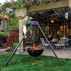 The Dude Fire Pit & Grill By Cowboy Cauldron -Gardeners Edge Sales 51001 dude 7