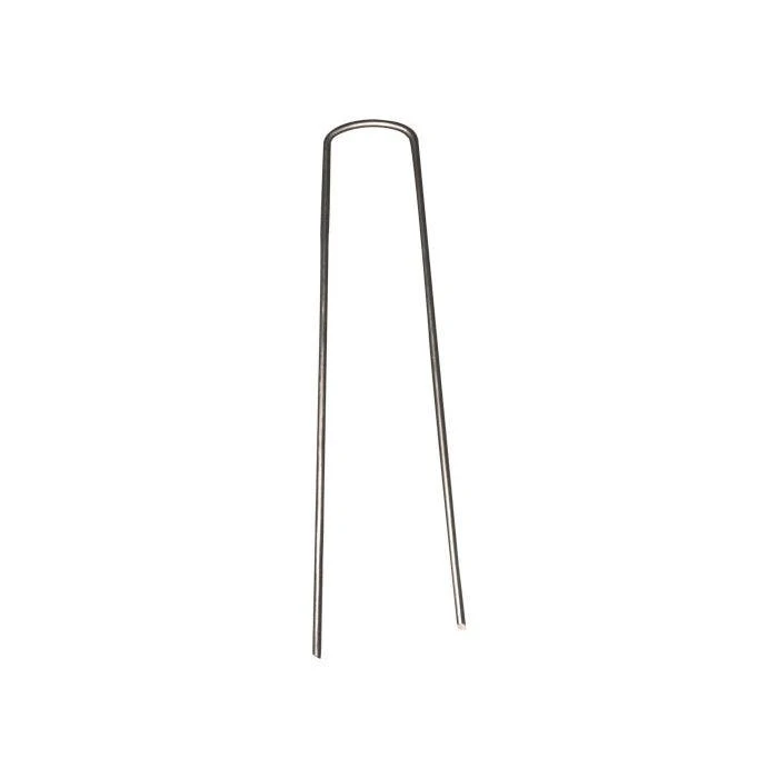 U-Shaped Steel Anchor Pins, 6in X 1ft, 500-Pack 3 U-Shaped Steel Anchor Pins, 6in X 1ft, 500-Pack