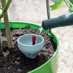 Green Self-Watering Grow Pot Tower -Gardeners Edge Sales 653tdge filling