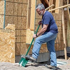 Dig My Shovel Round Point Shovel Green -Gardeners Edge Sales 69739 4