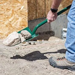Dig My Shovel Round Point Shovel Green -Gardeners Edge Sales 69739 5