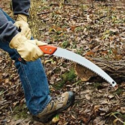 Leonard Tri-Edge Pruning Saw, 13-inch Curved Blade -Gardeners Edge Sales 713ts 6