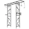 Bird Motif Arbor With Bird Feeding Station -Gardeners Edge Sales 83145