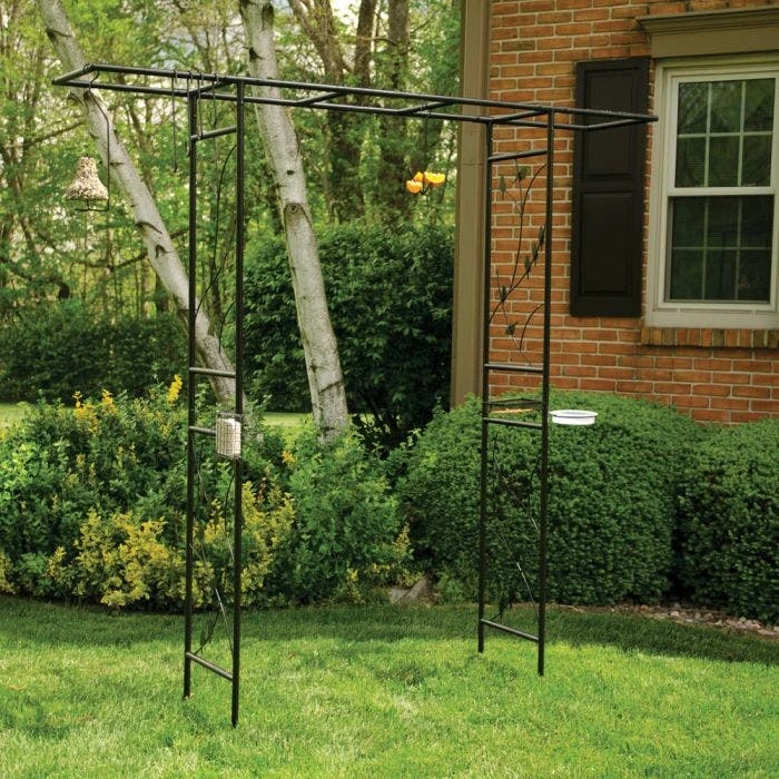 Bird Motif Arbor With Bird Feeding Station 8 Bird Motif Arbor With Bird Feeding Station - Image 6