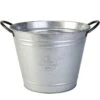 10in Galvanized Round Planter 1 10in Galvanized Round Planter -Gardeners Edge Sales 83251