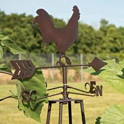 Rooster Weathervane Obelisk -Gardeners Edge Sales 86806 2