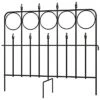 Arts & Crafts Sectional Fence Case Of 10 -Gardeners Edge Sales 87540 6