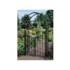 Arched Garden Arbor With Gate 1 Arched Garden Arbor With Gate -Gardeners Edge Sales 89096