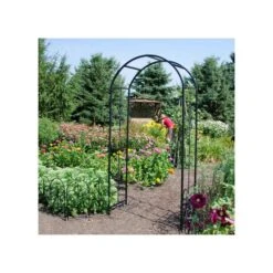 Quatrefoil Garden Arbor -Gardeners Edge Sales 89097 4
