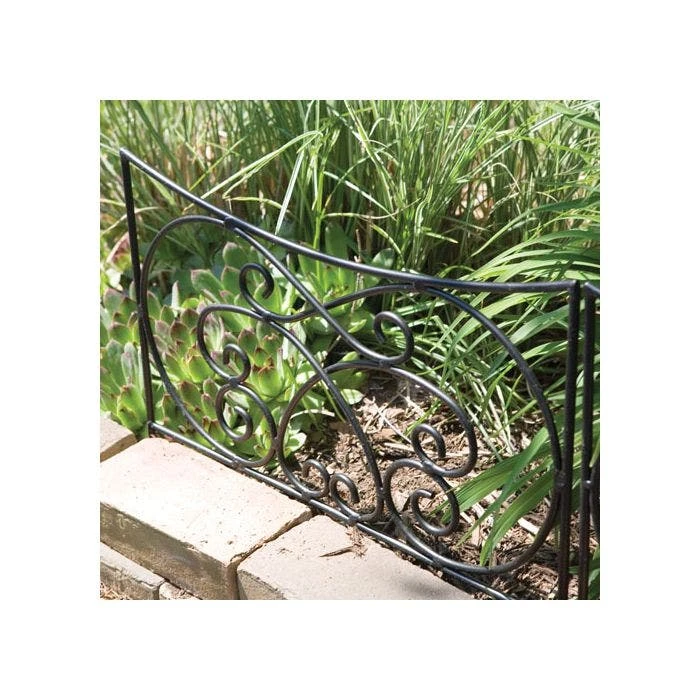 Crossing Scrolls Garden Edge 4 Crossing Scrolls Garden Edge - Image 2