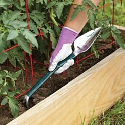 Trake Combination Trowel And Rake Garden Tool 12 Trake Combination Trowel And Rake Garden Tool -Gardeners Edge Sales 900105 3