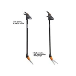 Fiskars Long-Handled Grass Shears With Swivel Head -Gardeners Edge Sales 921079 2