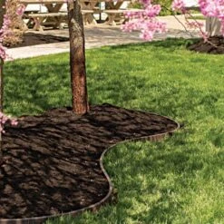 Leonard Lumber Edge Landscape Edging Kits, Brown -Gardeners Edge Sales a1430br live