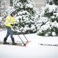 Leonard 36in Wheeled SnoMover -Gardeners Edge Sales a336p 4