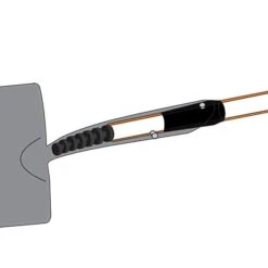 Leonard Caprock Irrigation Shovel With 48-Inch Tuff-Strong™ Fiberglass Handle -Gardeners Edge Sales a4350 3 1