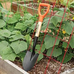 Leonard Floral Shovel D-Grip Handle 14 Leonard Floral Shovel D-Grip Handle -Gardeners Edge Sales afs210d 4 1