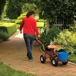 Leonard Garden Scoot With Flat-Free Tires -Gardeners Edge Sales ags2 8