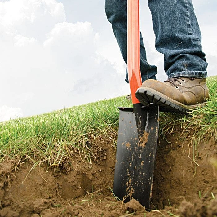 Leonard All Steel Nursery Spade With 15-Inch Blade And Straight Handle 7 Leonard All Steel Nursery Spade With 15-Inch Blade And Straight Handle - Image 5