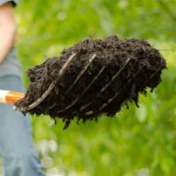 Leonard 6 Tine Forged Steel Manure Fork, 30-inch D-Grip Handle -Gardeners Edge Sales amf6d 5